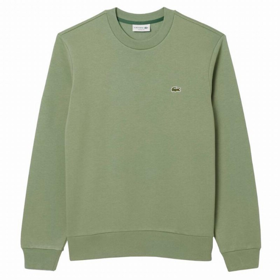 Sweat-shirt Lacoste Jogger Vert Kaki  Offre - Pas cher