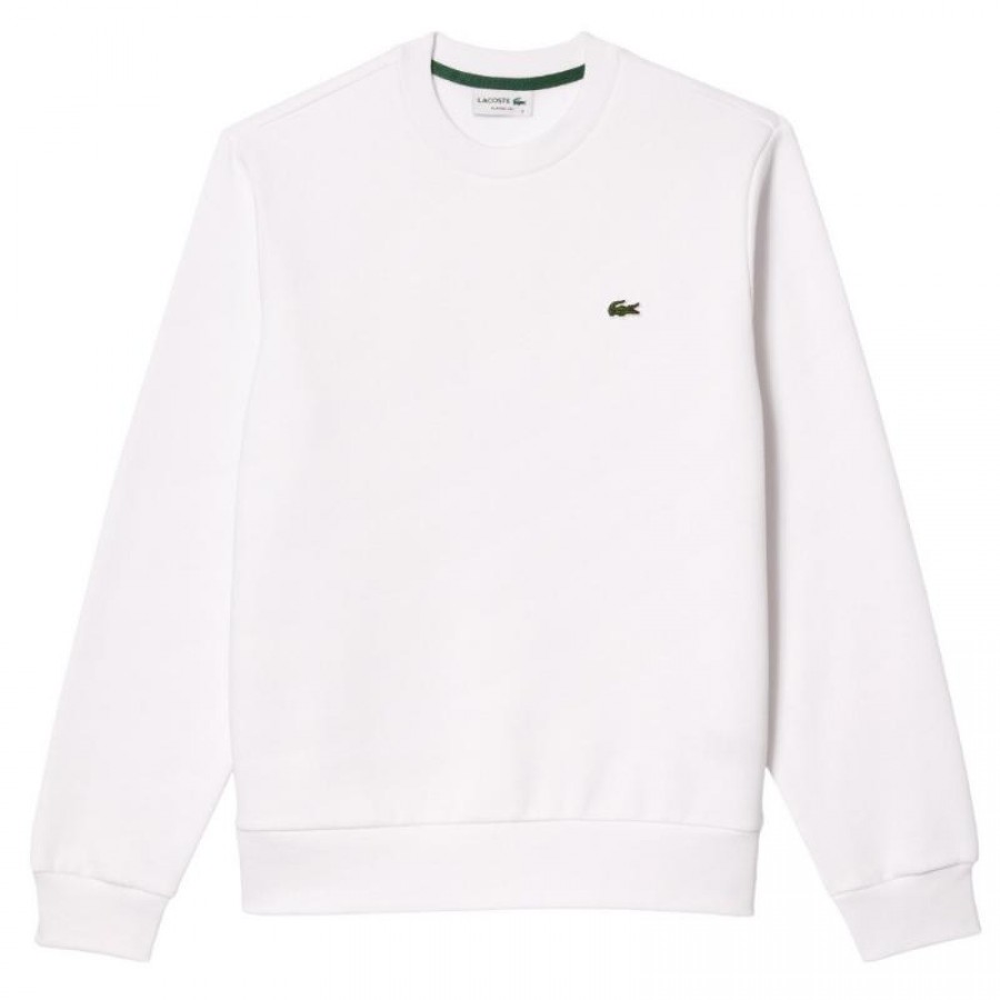 Moletom Lacoste Sport Branco  Oferta + Barato
