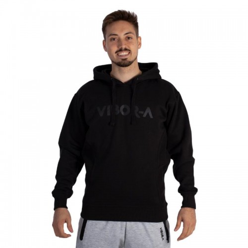 Sweat-shirt africain noir Vibora Roca