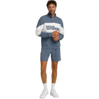 Sudadera Wilson Parkside Half Zip Gris Azulado  Oferta + Barato
