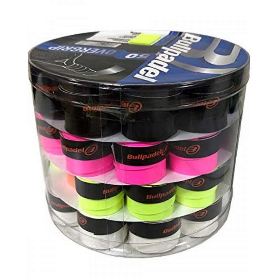Tambor Bullpadel GB1604 Colores 50 Overgrips   Oferta + Barato