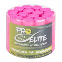 Tambor Pro Elite Premium Liso Rosa 60 Overgrips