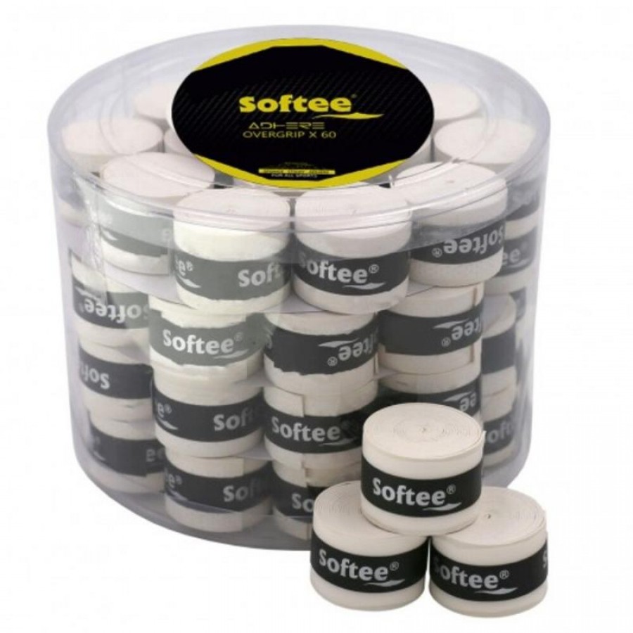 Tambor Softee 60 Overgrips Blanco  Oferta + Barato