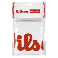 Toalha Pequena Wilson Branco Vermelho  Oferta + Barato