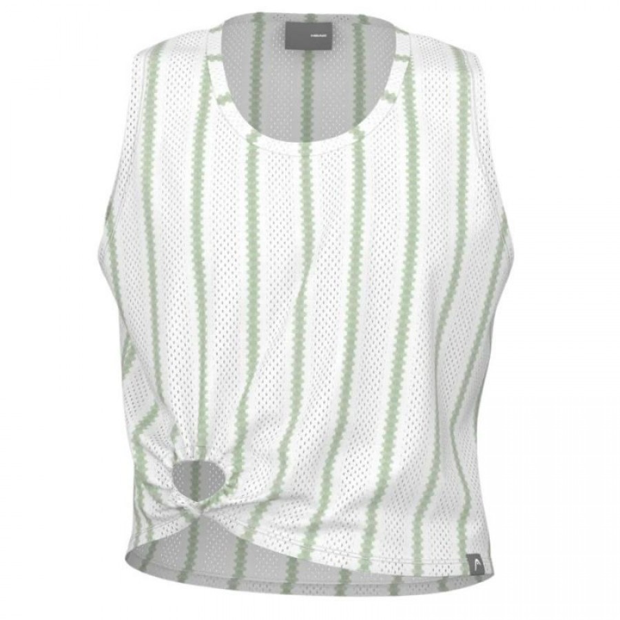 Top Head Move Verde Blanco  Oferta + Barato