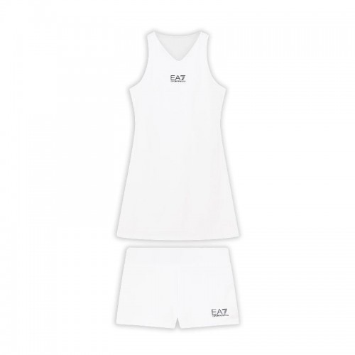Armani EA7 Ventus 7 White Dress