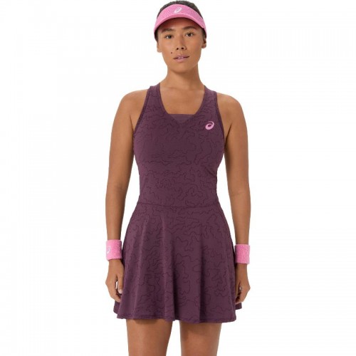 Asics Match Dark Garnet Jacquard Dress