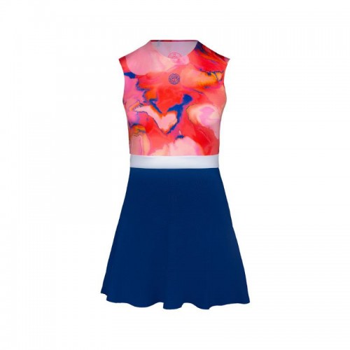 Dress Bidi Badu Jala Red Blue