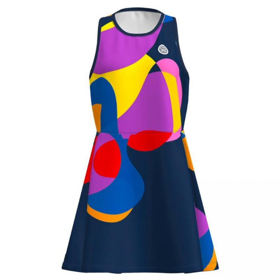 Bidi Badu Twiggy Robe Mix Bleu Fonce  Offre - Pas cher