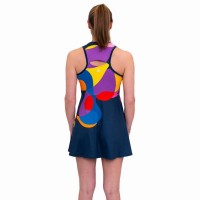 Bidi Badu Twiggy Robe Mix Bleu Fonce  Offre - Pas cher
