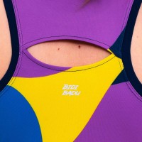 Bidi Badu Twiggy Robe Mix Bleu Fonce  Offre - Pas cher