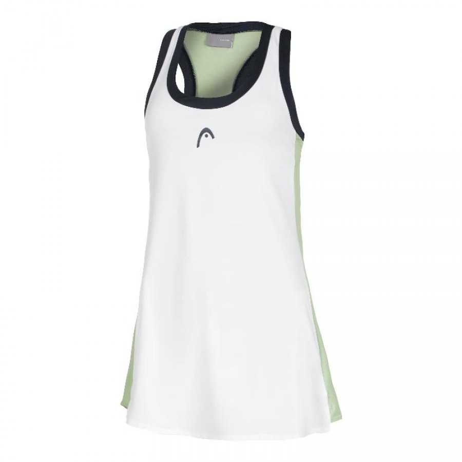 Head Play Tech Dress White Green  Offer + Cheap