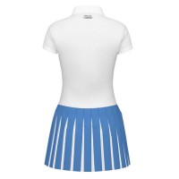 Vestido Head Vogue Branco Azul  Oferta + Barato