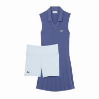 Lacoste Tennis Dress Light Blue Violet  Offer + Cheap