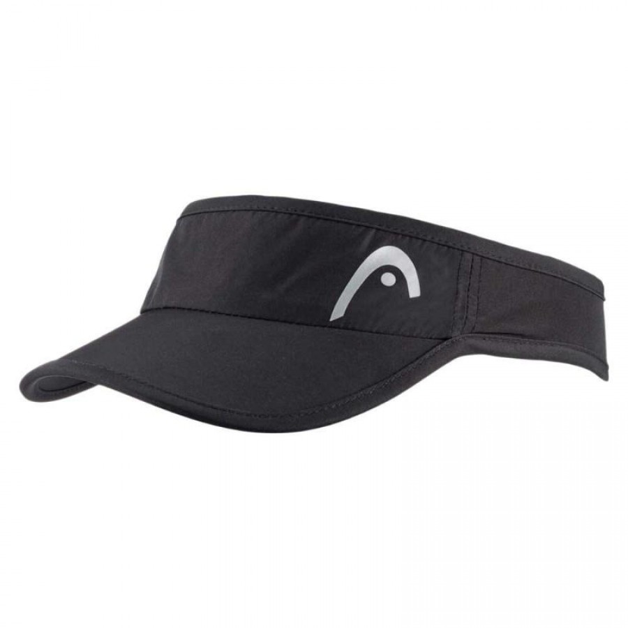 Head Pro Player Visiere Noir Argent  Offre - Pas cher
