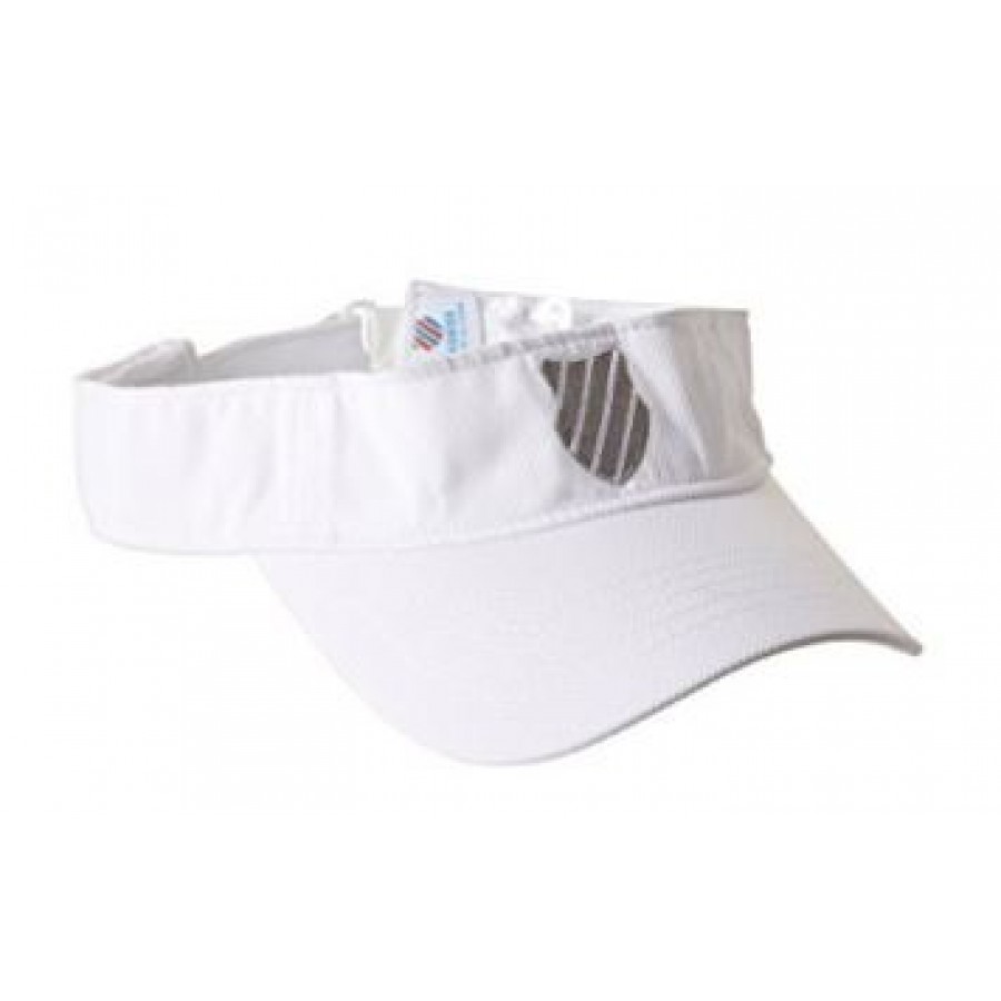 KSwiss Bigshot Visor White Silver