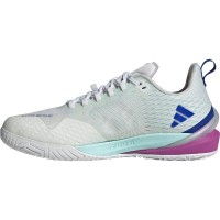 Adidas Adizero Cybersonic White Blue Aqua Sneakers  Offer + Cheap
