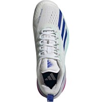 Adidas Adizero Cybersonic White Blue Aqua Sneakers  Offer + Cheap