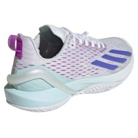 Adidas Adizero Cybersonic Blanc Bleu Aqua Baskets Femme  Offre - Pas cher