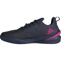 Adidas Adizero Cybersonic Clay Dark Blue Pink Sneakers  Offer + Cheap