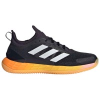 Adidas Adizero Ubersonic 4.1 Clay Black Silver Orange Women''s Shoes  Offer + Cheap