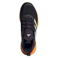 Adidas Adizero Ubersonic 4.1 Clay Black Silver Orange Women''s Shoes  Offer + Cheap
