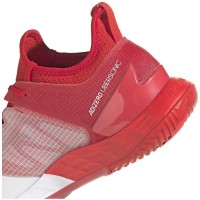 Zapatillas Adidas Adizero Ubersonic 4 Heat Rojo Vivo Blanco  Oferta + Barato