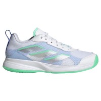 Baskets Femme Adidas AvaFlash Blanc Menthe Argente  Offre - Pas cher