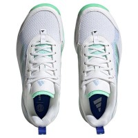 Baskets Femme Adidas AvaFlash Blanc Menthe Argente  Offre - Pas cher