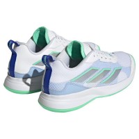 Baskets Femme Adidas AvaFlash Blanc Menthe Argente  Offre - Pas cher