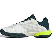 Adidas Barricade K Blanc Noir Vert Baskets Junior  Offre - Pas cher