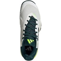 Adidas Barricade K Blanc Noir Vert Baskets Junior  Offre - Pas cher
