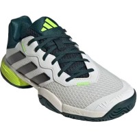 Adidas Barricade K Blanc Noir Vert Baskets Junior  Offre - Pas cher
