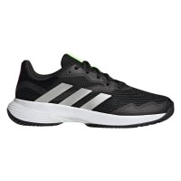 Adidas Court Jam Control M Noir Argent Baskets  Offre - Pas cher
