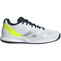 Zapatillas Adidas Courtflash Speed 2 Blanco Plata Limon  Oferta + Barato