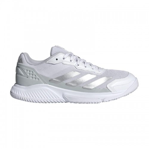 Adidas Courtquick Padel White Gray Women''s Sneakers