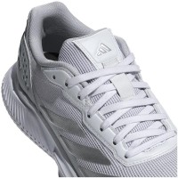 Zapatillas Adidas Courtquick Padel Blanco Gris Mujer