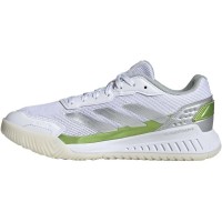 Adidas Courtquick Padel Blanc Argent Vert Baskets Femme  Offre - Pas cher
