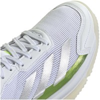 Adidas Courtquick Padel Blanc Argent Vert Baskets Femme  Offre - Pas cher