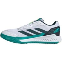 Adidas Courtquick Padel Blanc Vert Baskets  Offre - Pas cher