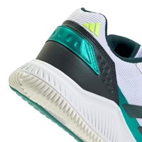 Adidas Courtquick Padel Blanc Vert Baskets  Offre - Pas cher