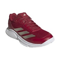 Zapatillas Adidas Courtquick Padel Rojo Mujer