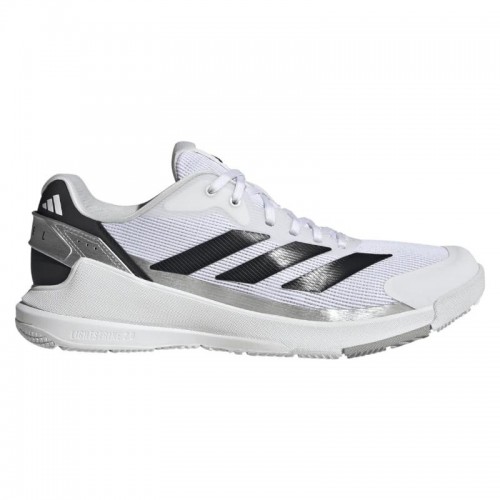 Sneakers Adidas Crazyquick LS Padel Bianco Argento