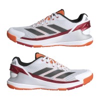 Sneakers Adidas Crazyquick LS Padel Bianchi Rossi Arancioni