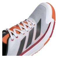 Sneakers Adidas Crazyquick LS Padel Bianchi Rossi Arancioni