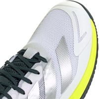 Adidas Defiant Speed 2 Blanc Argent Vert Baskets  Offre - Pas cher
