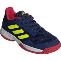 Adidas Game Spec Bleu Marine Rouge Baskets Junior  Offre - Pas cher