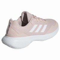 Adidas GameCourt 2.0 Rose Blanc Baskets Femme  Offre - Pas cher