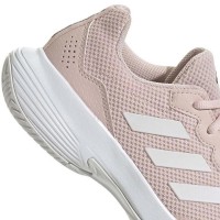 Adidas GameCourt 2.0 Rose Blanc Baskets Femme  Offre - Pas cher