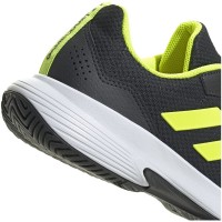 Baskets adidas GameCourt 2 Carbon Lucid Lemon  Offre - Pas cher